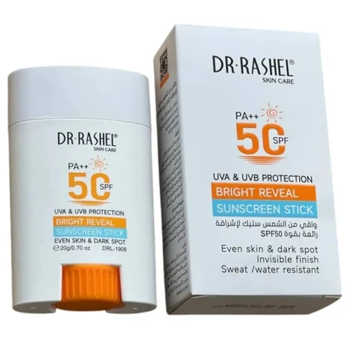 ضد آفتاب ضد لک استیکی دکتر راشل spf50 حجم 20 گرم