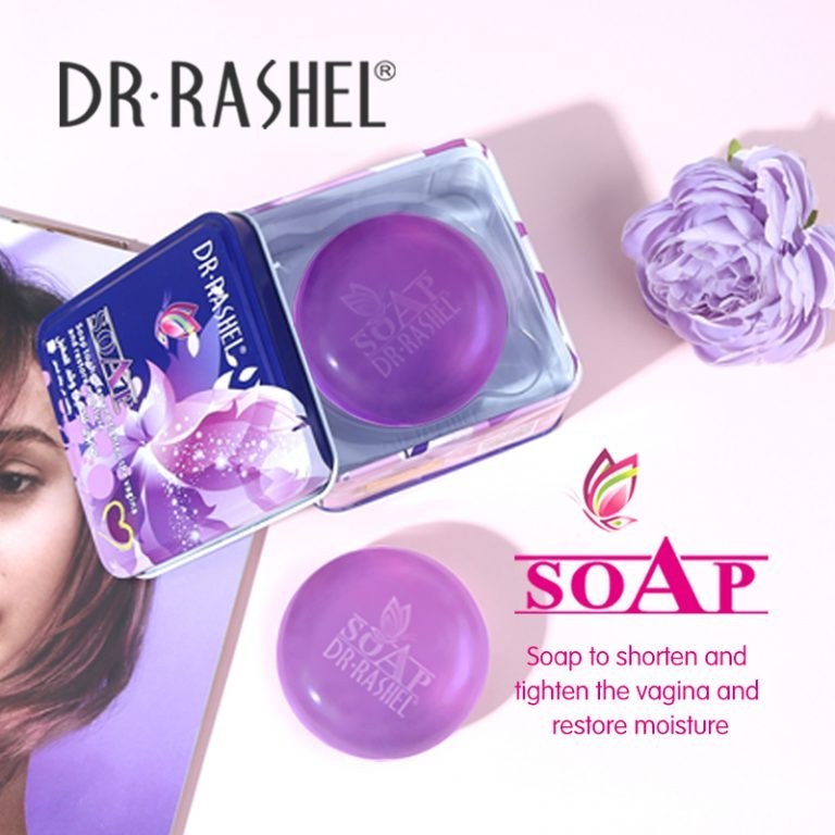 صابون تنگ کننده و ضد عفونی و سفید کننده بانوان دکترراشل 100 گرم DR.RASHEL Shorten and Tighten Vagina