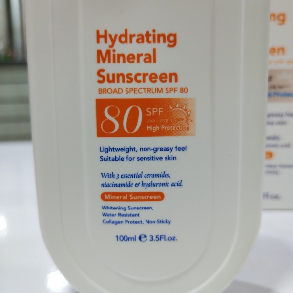 کرم ضد آفتاب معدنی SPF 80 دکتر دیوی اصلی به ضمانت مرجوعی حجم 100ml