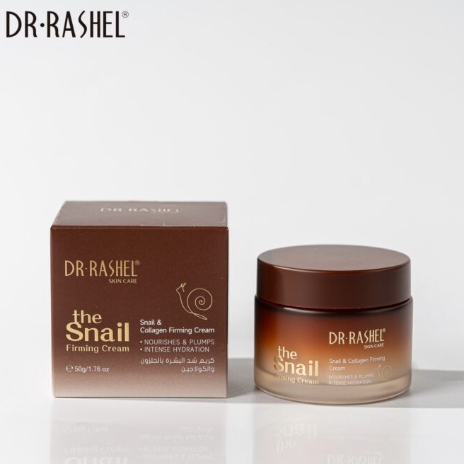 کرم سفت کننده پوست حلزون و کلاژن DR.RASHEL یک کرم تقویتی و مرطوب کننده، کمک به قوام پوست