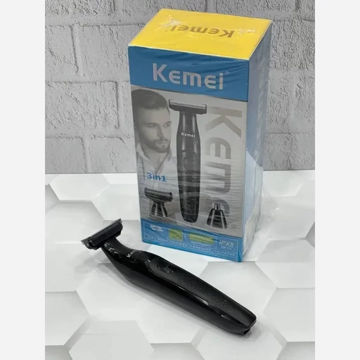 ماشین اصلاح صورت و بدن سه کاره کیمی مدل KM-114