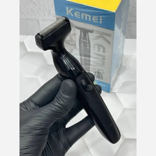 ماشین اصلاح صورت و بدن سه کاره کیمی مدل KM-114