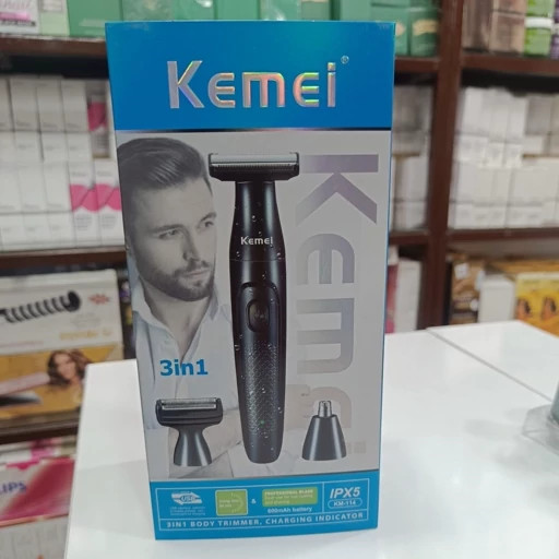 ماشین اصلاح صورت و بدن سه کاره کیمی مدل KM-114