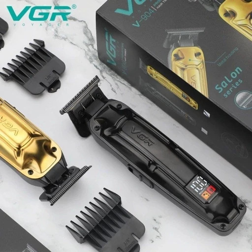 ماشین اصلاح وی جی آر مدل V-904 با تکنولوژی برش مستقیم و استیل ضد زنگ