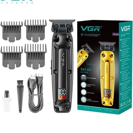 ماشین اصلاح وی جی آر مدل V-904 با تکنولوژی برش مستقیم و استیل ضد زنگ
