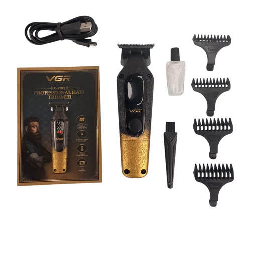 ماشین اصلاح موی سر و صورت شارژی وی جی ار مدل V-879T TNG