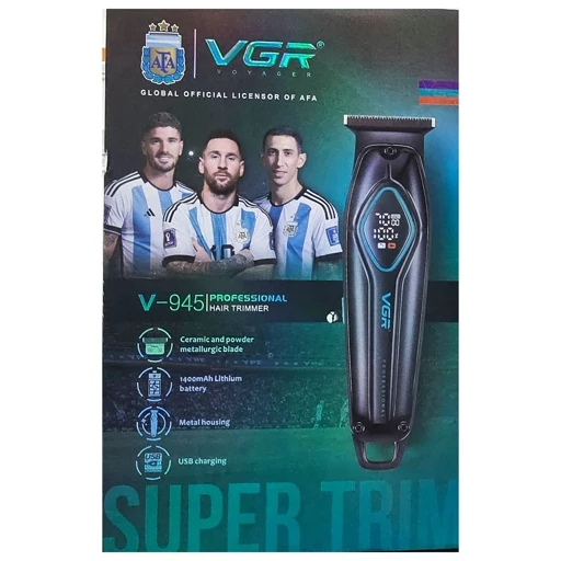 ماشین اصلاح خط زن وی جی آر مدل VGR V-945 ریش تراش شیور خط زن حجم زن