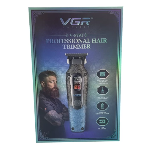 ماشین اصلاح موی سر و صورت شارژی وی جی ار مدل V-879T TNG