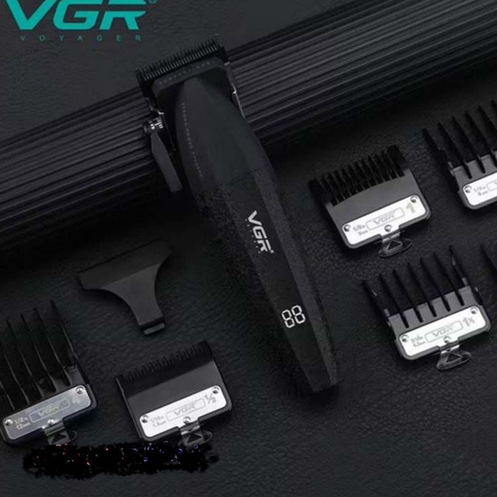 ماشین اصلاح کلیپر سر و صورت VGR مدل V-640C مناسب سایه زنی، فرم دهی و اصلاح دقیق سر و صورت