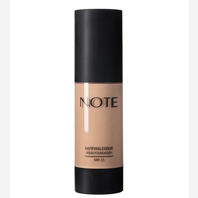 کرم پودر نوت Note مدل Mattifying Extreme Wear حجم 35 میل شماره رنگ 02 NATURALBEIGE رنگ طبیعی پوست صورت