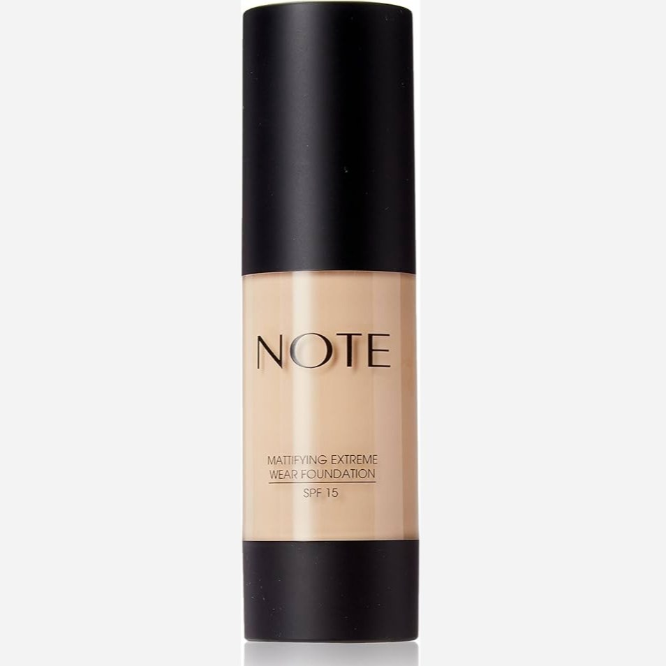 کرم پودر نوت Note مدل Mattifying Extreme Wear حجم 35 میل شماره رنگ 02 NATURALBEIGE رنگ طبیعی پوست صورت