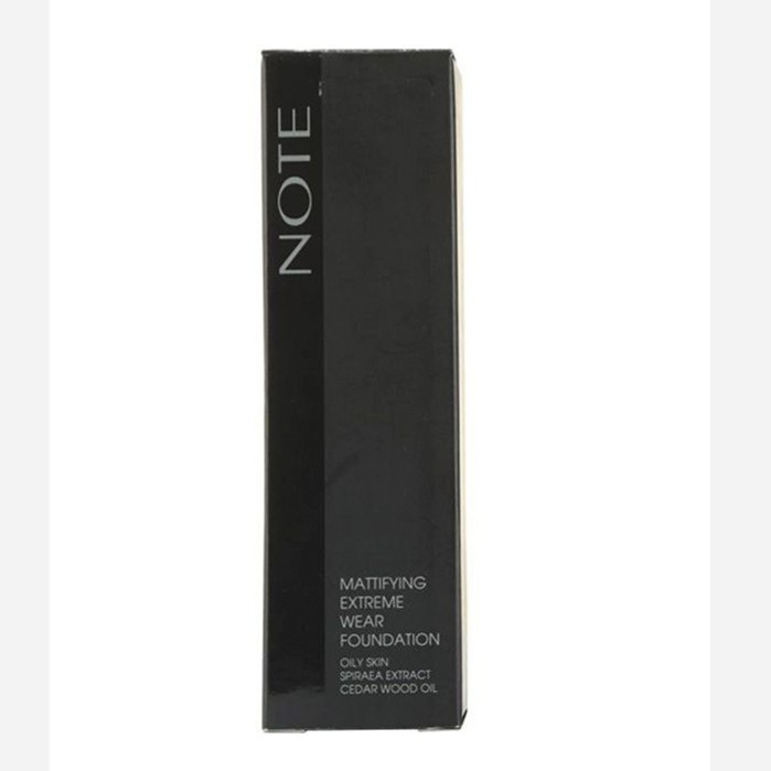 کرم پودر نوت Note مدل Mattifying Extreme Wear حجم 35 میل شماره رنگ 02 NATURALBEIGE رنگ طبیعی پوست صورت