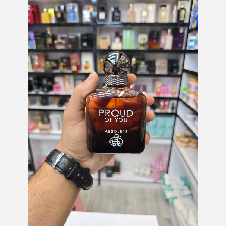 ادکلن پرود آف یو ابسلوت فراگرنس ورد Fragrance World Proud Of You Absolute حجم 100 میل با ماندگاری و پخش بو بی نظیر