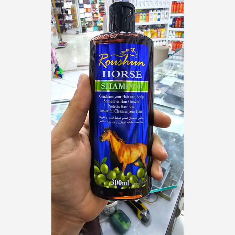 شامپو روغن دم اسب و زیتون روشان
