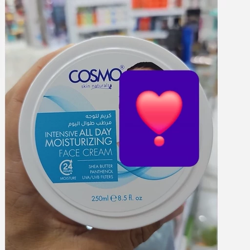 کرم مرطوب کننده و آبرسان 24 ساعته کاسمو اورجینال مرطوب کننده قوی حاوی شی باتر ترمیم خشکی و اگزما پوستی