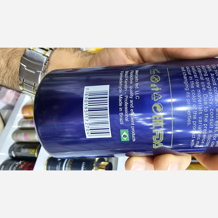 نانو کراتین سکرت سورمه ای احیا و صافی بالا مخصوص موهای دکلره و آسیب دیده ضد زردی