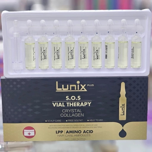 کوکتل 9 عددی لونیکس برزیلی اورجینال بازسازی و تقویت موهای ضعیف و آسیبب دیده و مراقبت از پوست سر و کمک به تعادل چربی