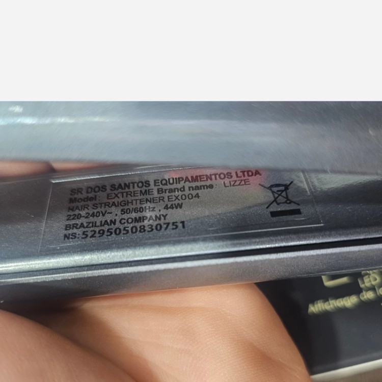 اتو مو لیز دوشاخ 10 آمپر برند لیز مدل Lizze Extreme، اتو مو حرفهای مخصوص کراتین و تراپی