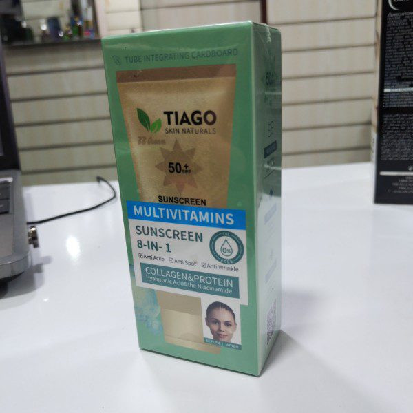 ضد آفتاب و بی بی کرم 8 کاره تیاگو SPF50 پوستی مراقبتی بردیا درگهان