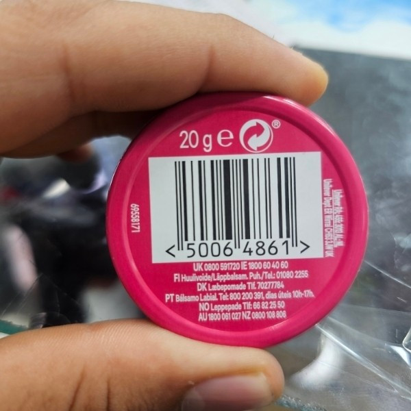 بالم لب فلزی وازلین اورجینال لهستانی مدل Lip Therapy Rosy Lips (وزن 20 گرم) رایحه گل رز نرم کننده و ترمیم کننده لب