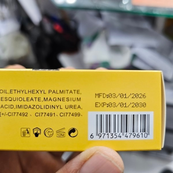 کرم بی بی(BB) گلد آنجل اورجینال حجم 60 میل ماندگاری 24 ساعته و ضد آب بافت سبک حاوی SPF25 مخصوص انواع پوست