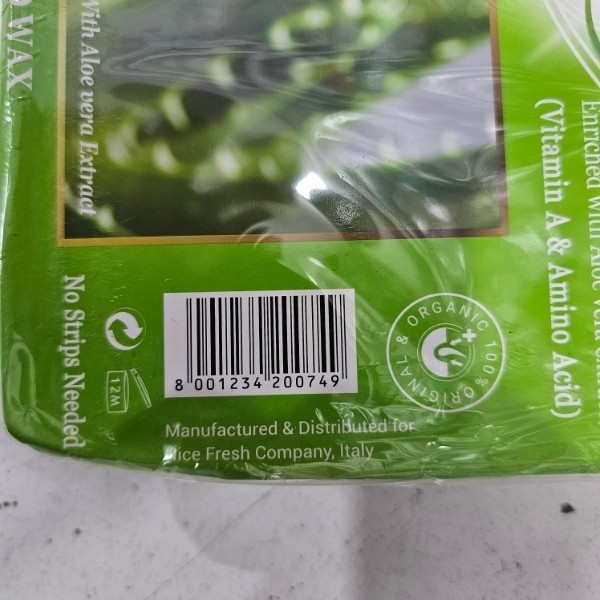 موم وکس صورت و بدن نایس فرش اورجینال NiceFresh مدل الورا اصلاح راحت صورت و بدن بدون نیاز به پد چسبندگی بالا حجم 800 گرم
