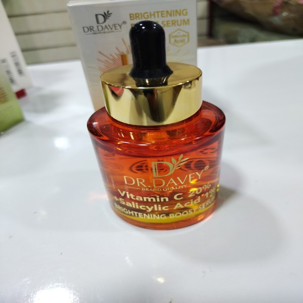 سرم تقویت و روشن کننده پوست دکتر دیوی اصلی به ضمانت مرجوعی Dr. Davey Brightening Boost Serum