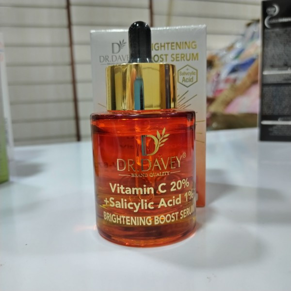 سرم تقویت و روشن کننده پوست دکتر دیوی اصلی به ضمانت مرجوعی Dr. Davey Brightening Boost Serum