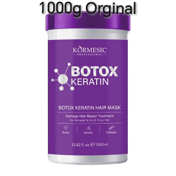 ماسک موی کراتینه و بوتاکس حرفهای کورمسیک Kormesic حجم 1000 میلیلیتر شهریار طب درگهان