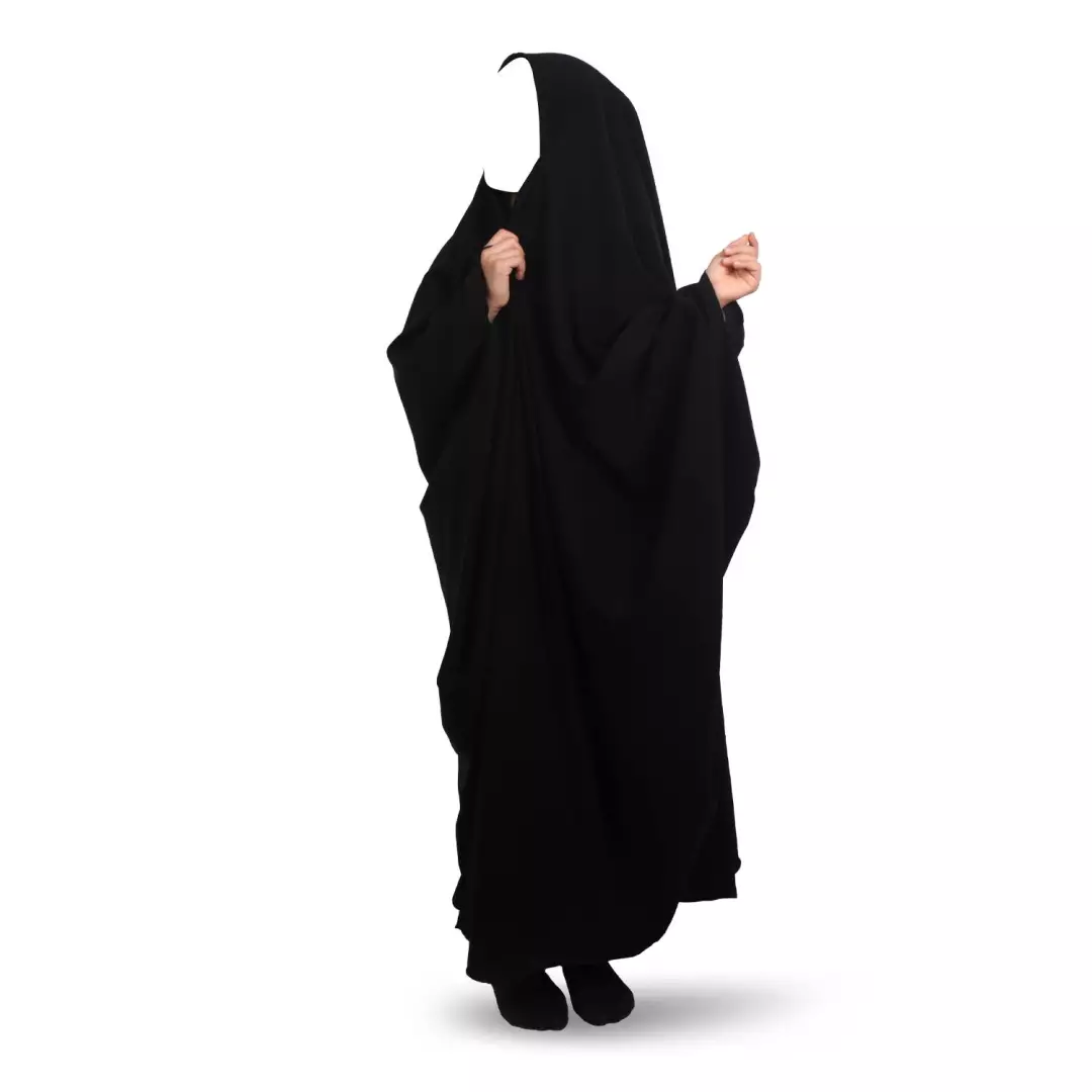 چادر مشکی نوجوان مدل جده درجه 4 چین کن کن ندا برند خدمتگزاران(701327) - 145