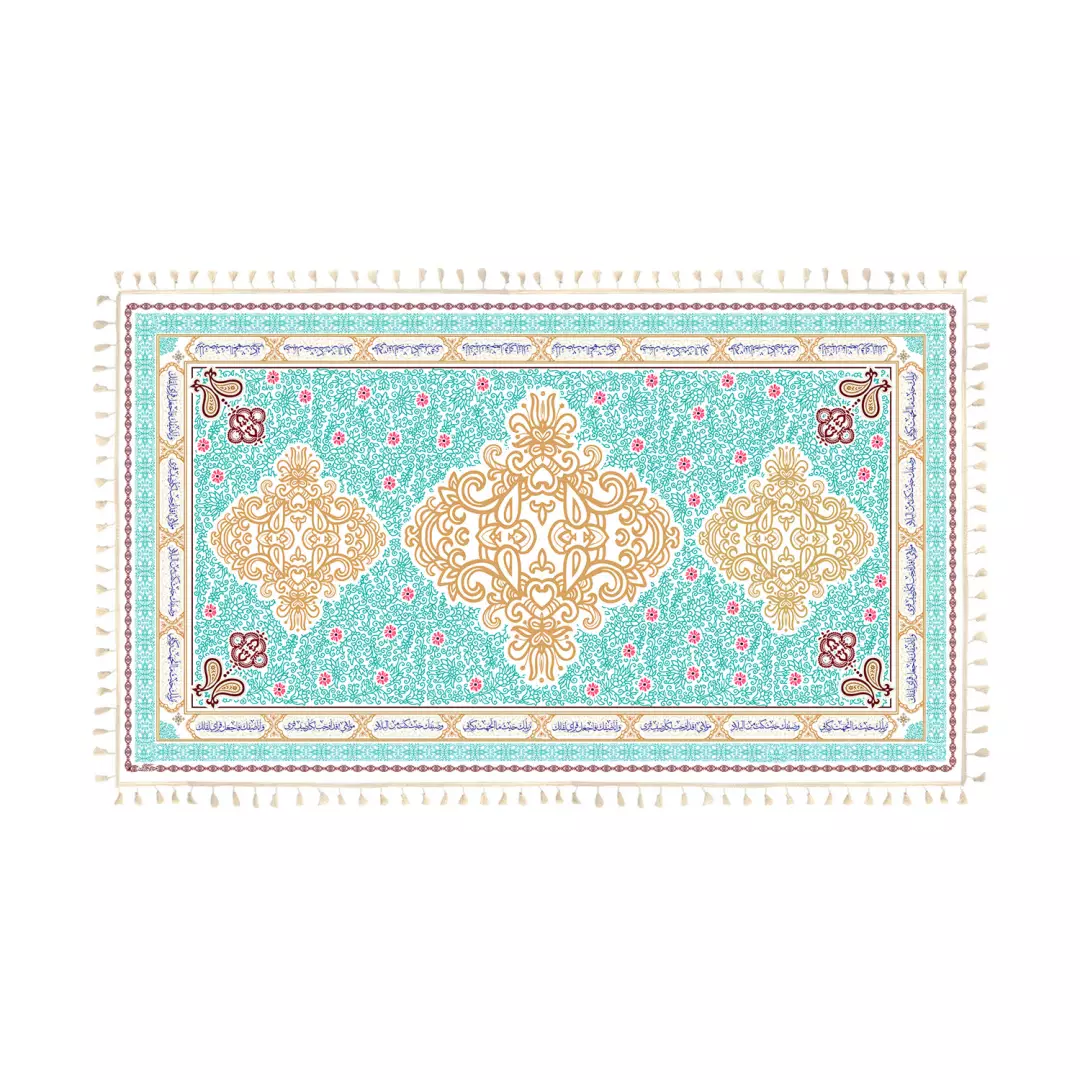 سفره سپاس عربی 4 نفره در ابعاد 70*120 طرح ختایی