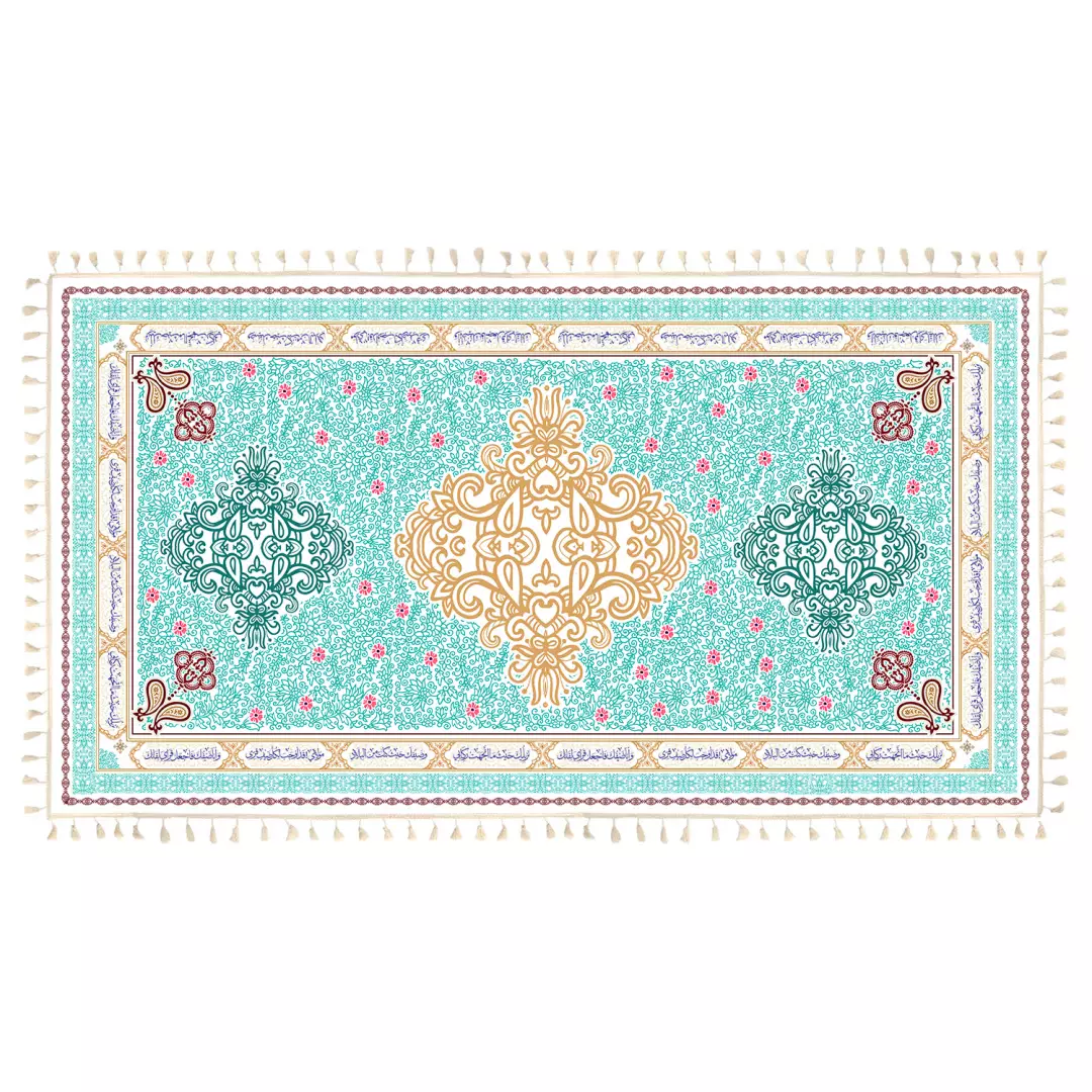 سفره سپاس عربی 6 نفره در ابعاد 120*220 طرح ختایی