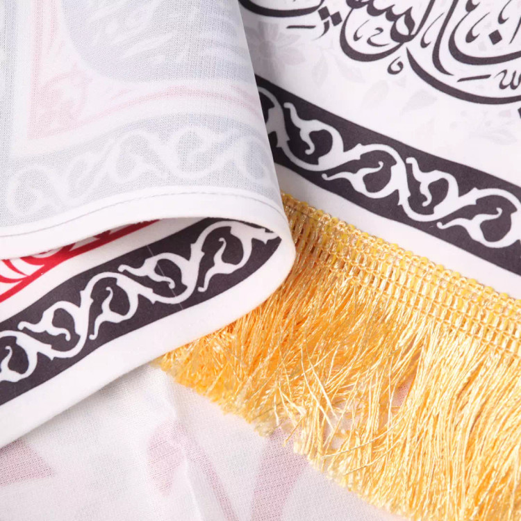 کتیبه مخمل افقی با شعار حسین منی و انا من حسین علیه السلام (701160) - 60*200 سانتیمتر