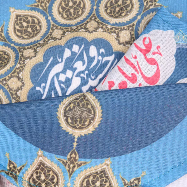 کتیبه پاناما تک عددی با شعار علی امام من است و منم غلام علی هزار جان گرامی فدای نام علی علیه السلام 65*135