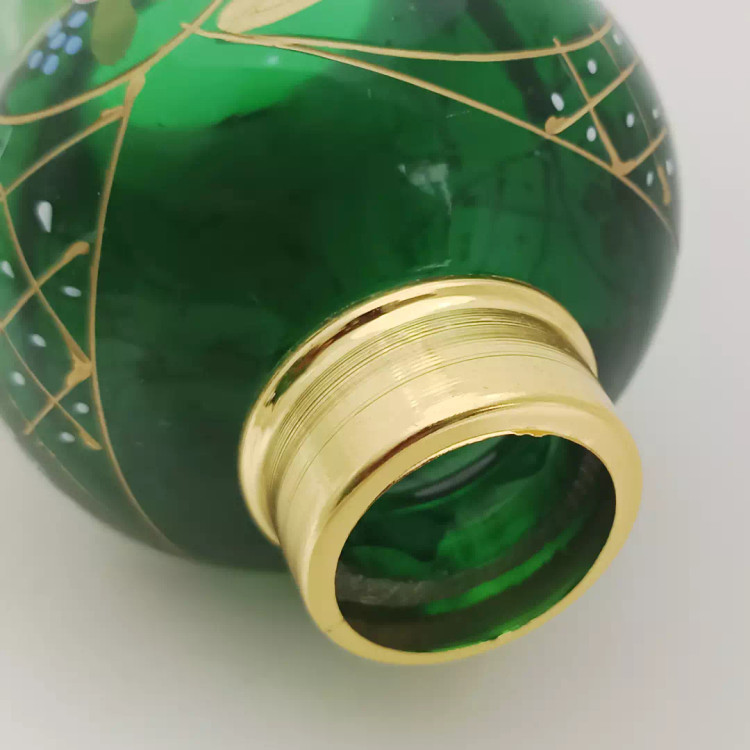 لاله شمعدان یا اباعبدالله الحسین و علی ولی الله رنگ سبز ارتفاع 24 مناسب پایه 44