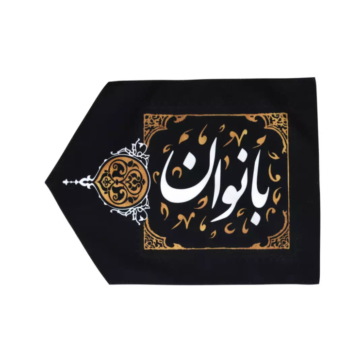 نشان دهنده ورود به مجلس بانوان مخمل سمت چپ 30*40 سانتی متر