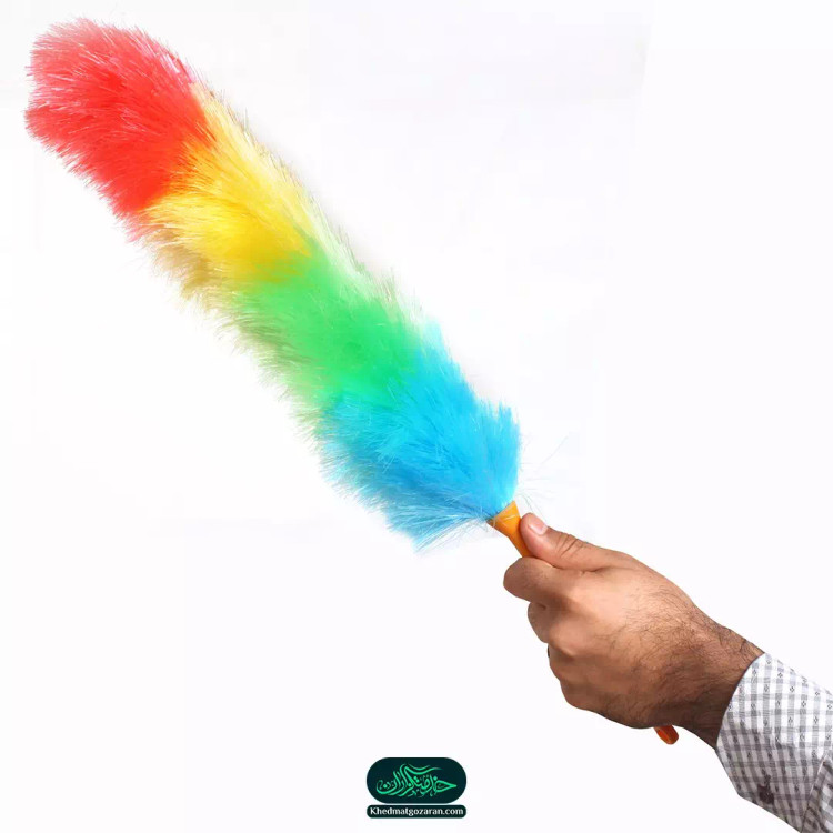 چوب پر حرمی طرح 4 رنگ با دسته پلاستیکی