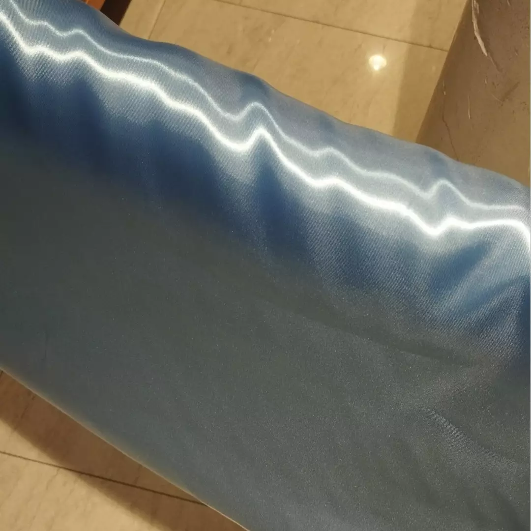 پارچه ساتن متری عرض 1.5 متر (700338) - آبی