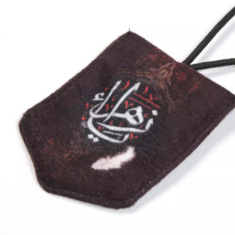 آویز مخمل جلو آینه خودرو یازهرا