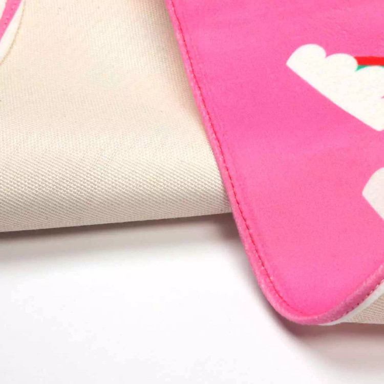 کتیبه مخمل کودکانه با شعار ای گل گلها سلام مهدی زهرا سلام در دو رنگ (700449) - صورتی