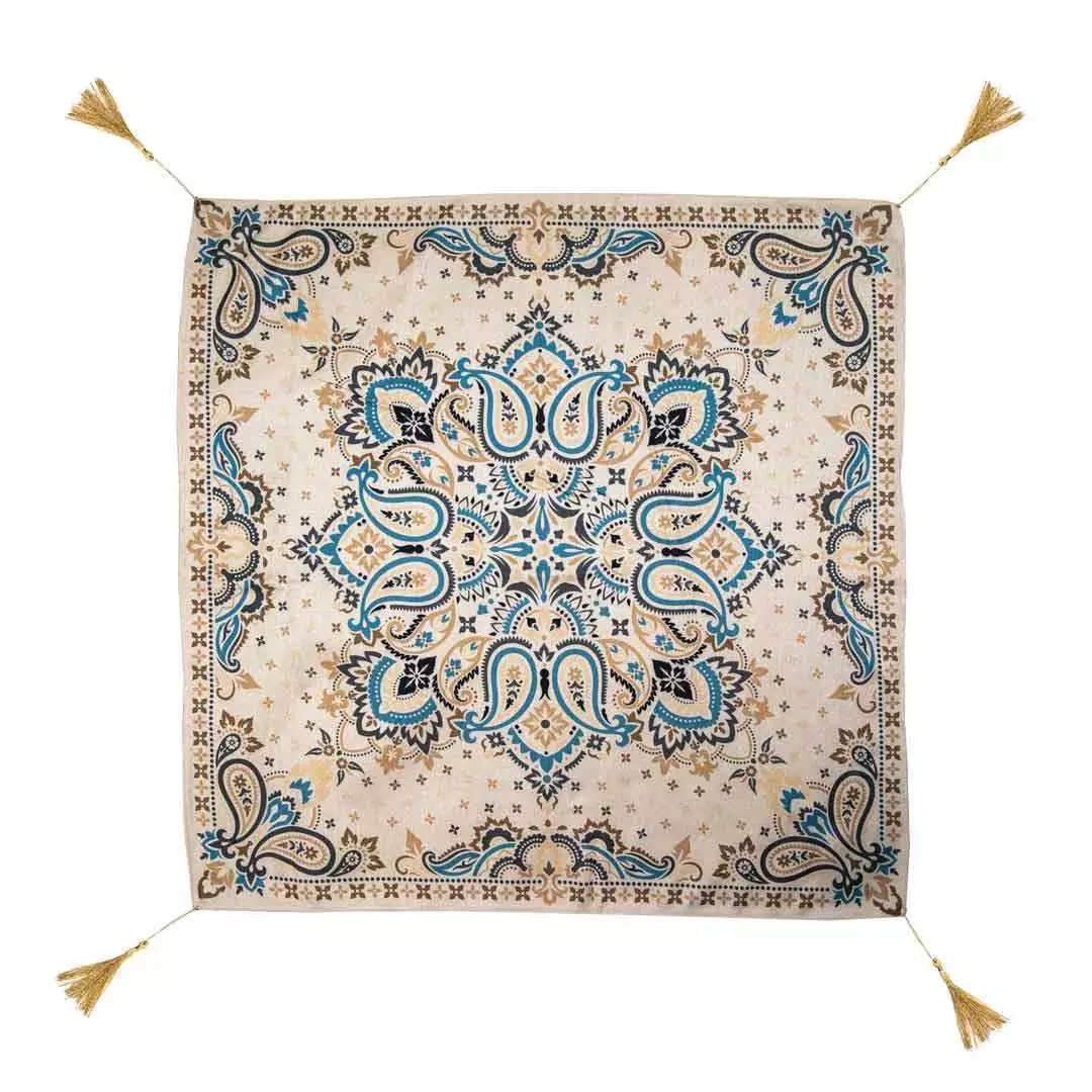 رومیزی مخمل شانل در 6 رنگ در ابعاد 100*100 (700487) - رو میزی 6
