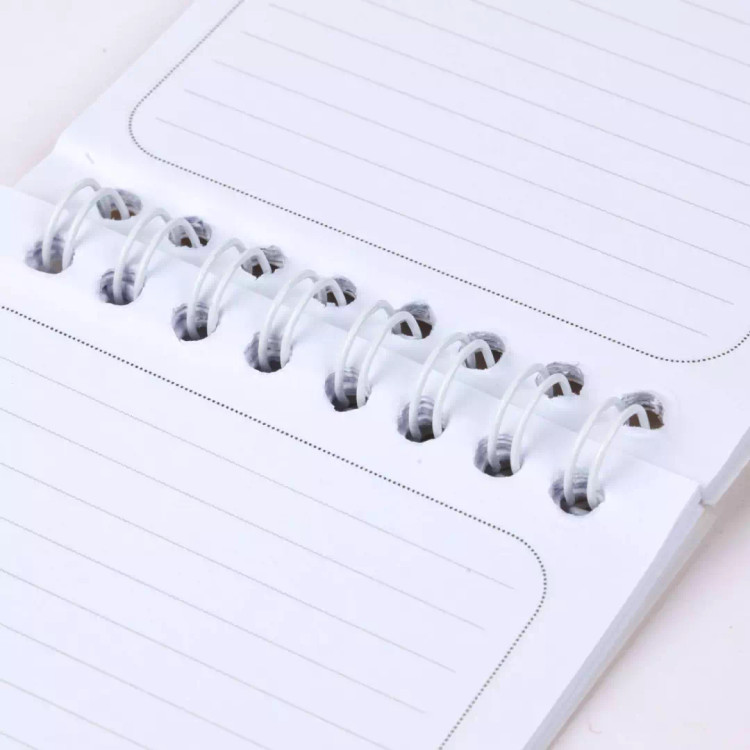 دفترچه یادداشت با شعار یک دل دارم یک امیر طرح گل 8*10