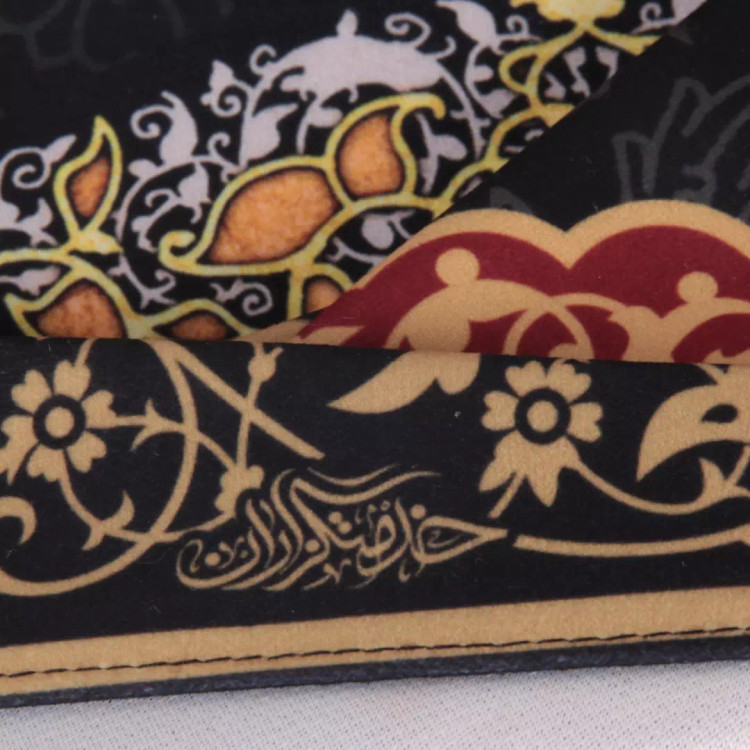 کتیبه مخمل ستونی محرم در ابعاد 45*220 سانتی متر