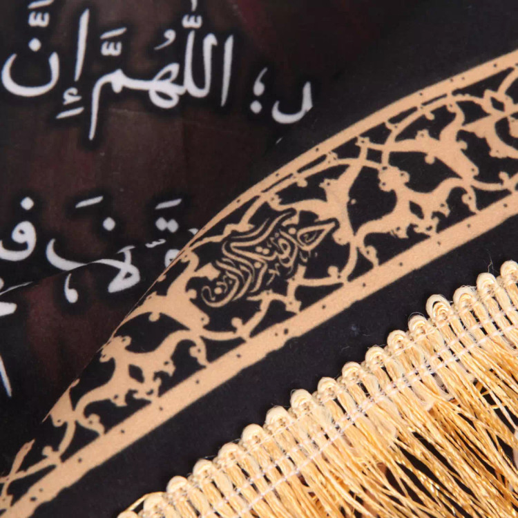 کتیبه مخمل عمودی زیارت عاشورا ابعاد 110*140