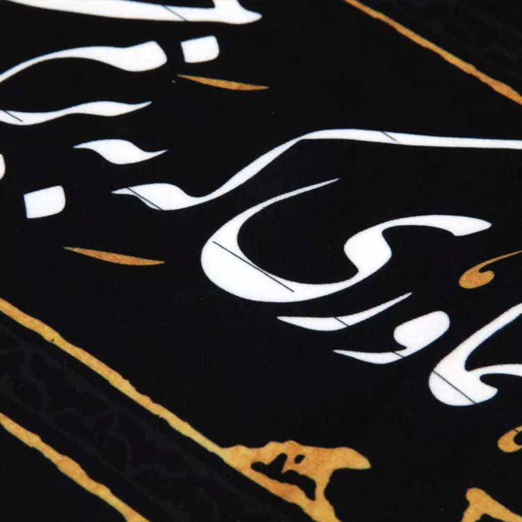 کتیبه مخمل پایین مثلثی چایخانه مجلس روضه 70*70 سانتی متر