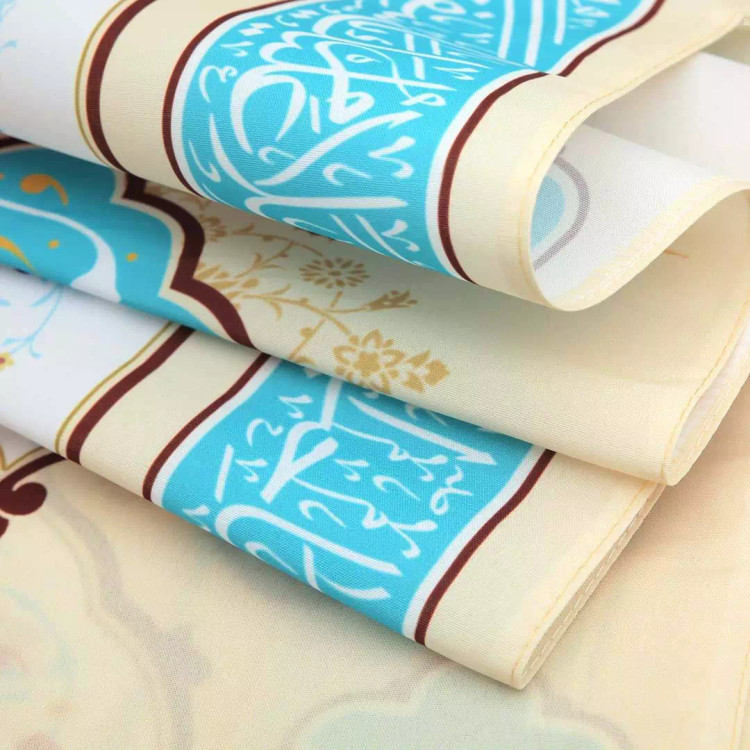 کتیبه دوره ای پاناما با شعار تو را من چشم در راهم در ابعاد 35*1000 کرمی