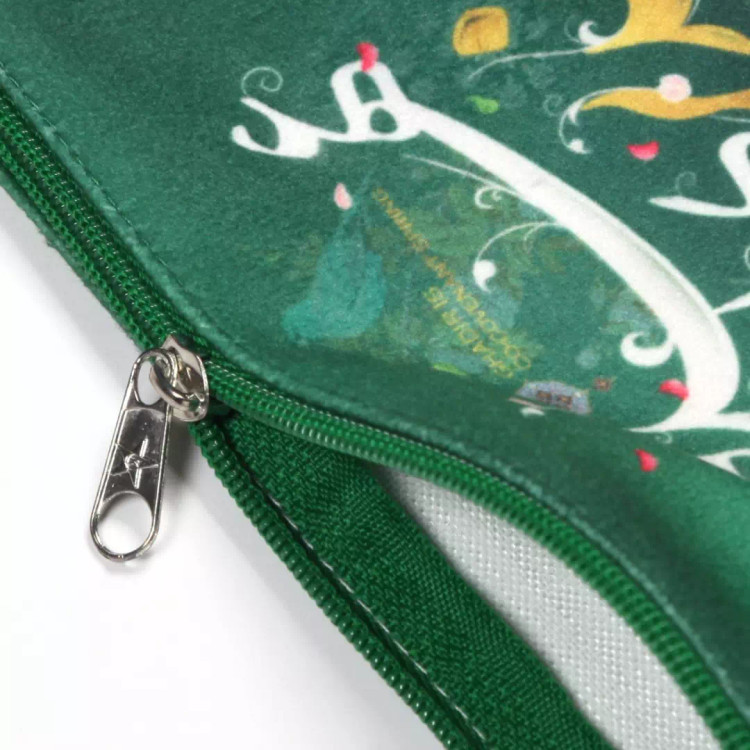 جامدادی مخمل با شعار غدیر بهار هم عهدی رنگ سبز