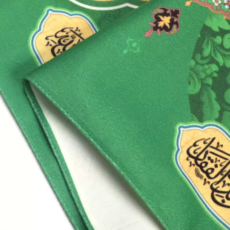 کتیبه دوره مخمل با شعار نماز بی ولای او، عبادتی است بی وضو 35*1000
