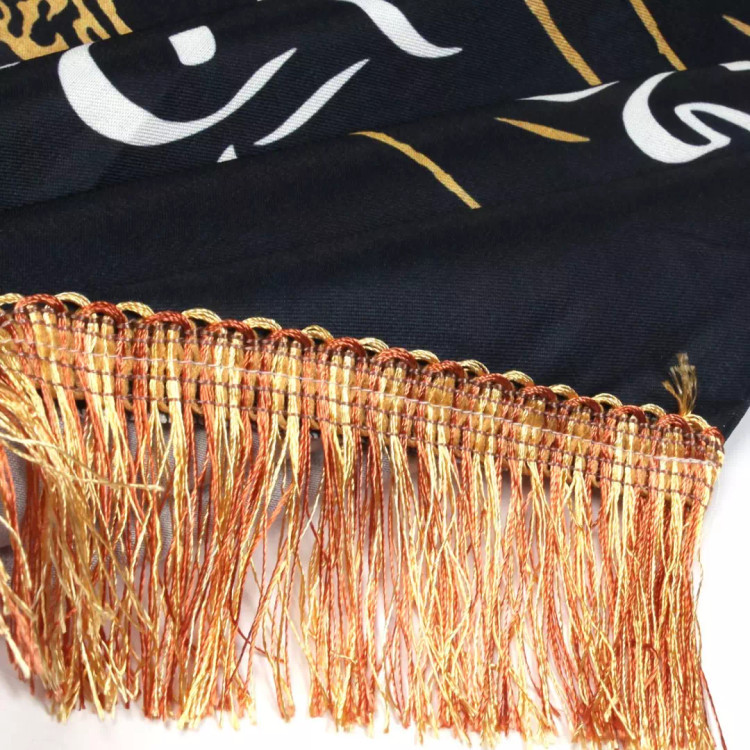 کتیبه پاناما چایخانه طرح سماوری که بزم حسین می جوشد 70*70