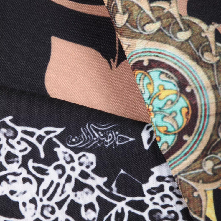 کتیبه پاناما السلام علیک یا فاطمه الزهرا پایین هلالی ریشه دار 140*300